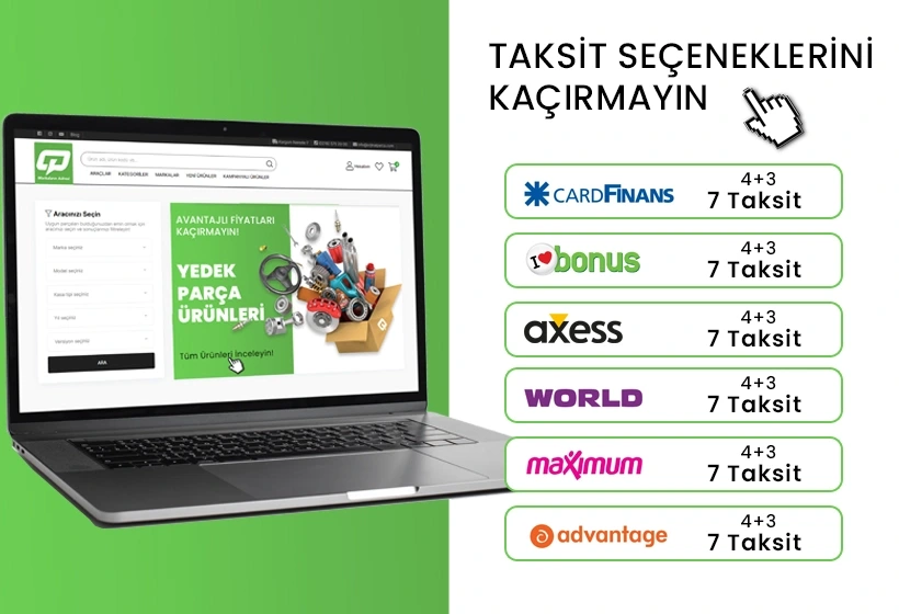 Taksit Seçeneklerini Kaçırmayın